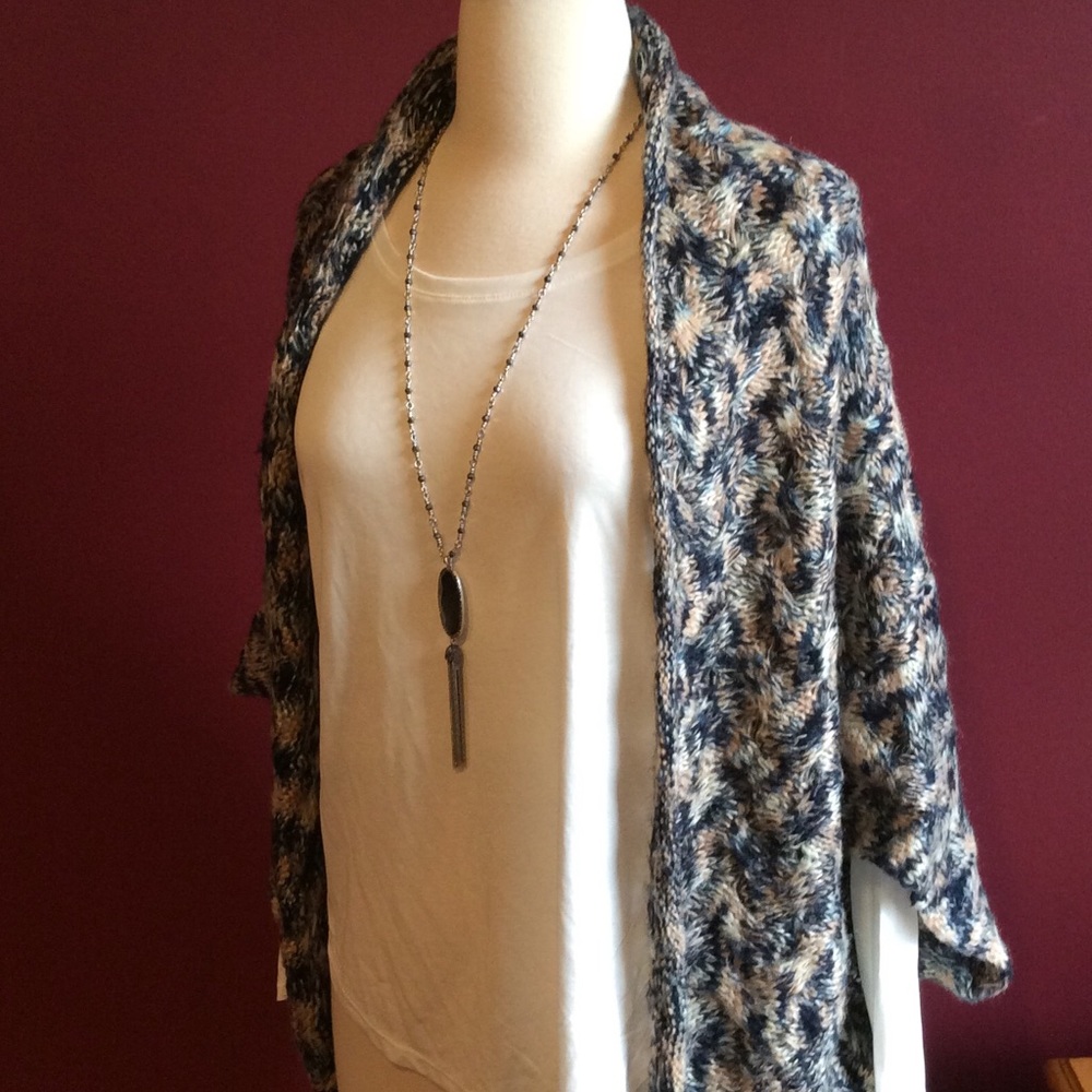 cocoon crochet sweater sz S